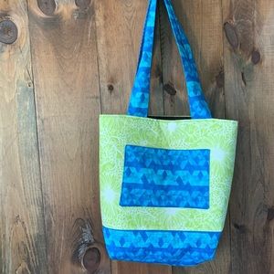 New handmade quilted tote bag - NEW!